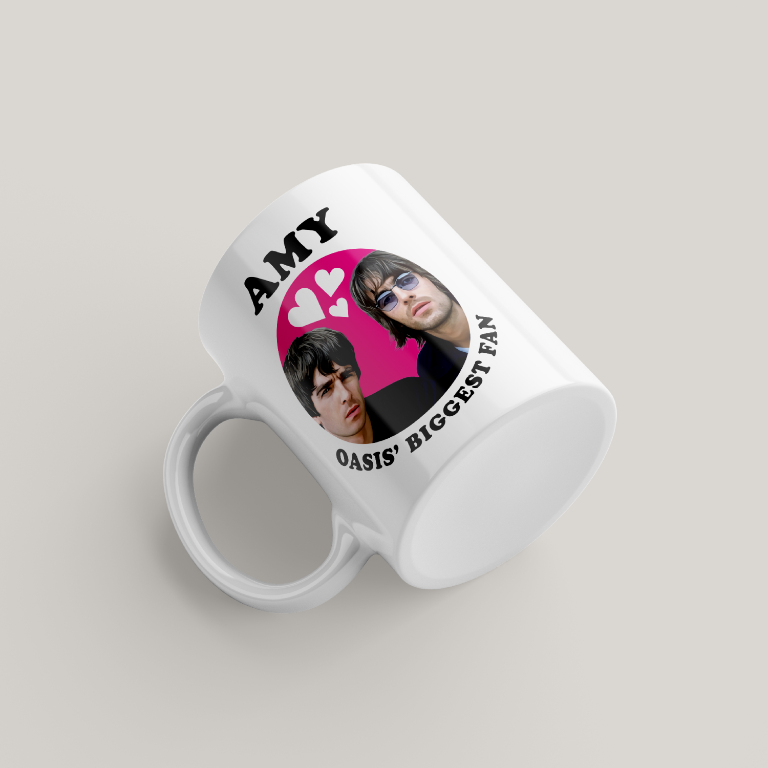 Funny Oasis Personalised Mug