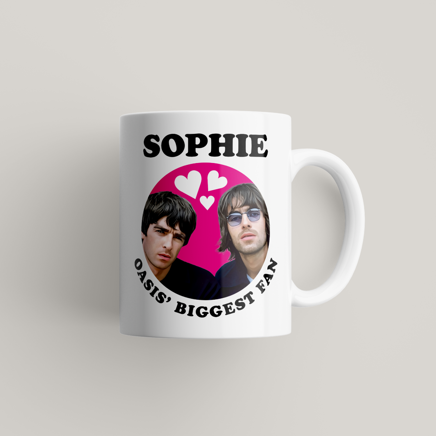 Funny Oasis Personalised Mug