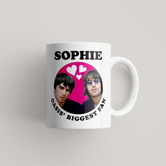 Funny Oasis Personalised Mug