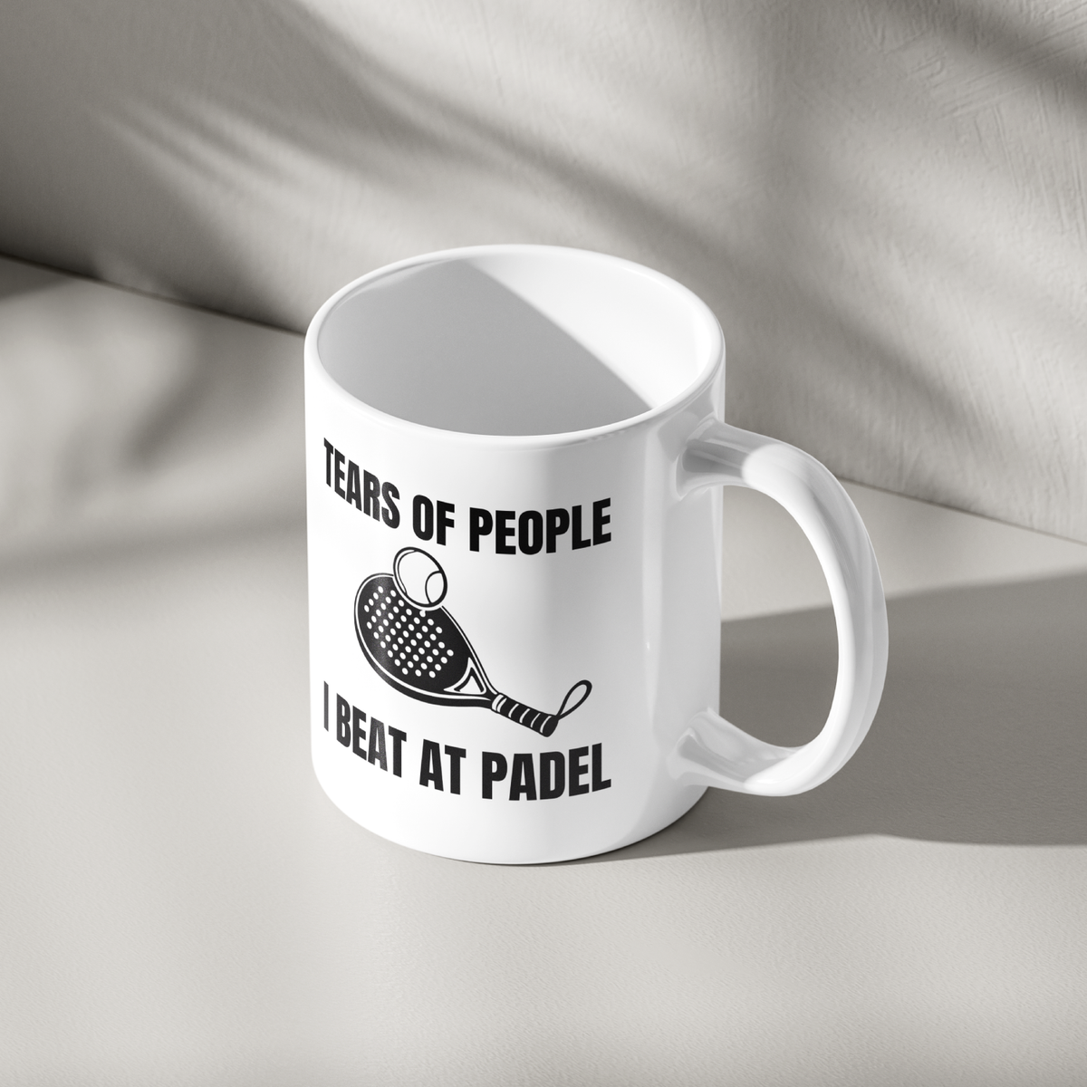 Funny Padel Mug