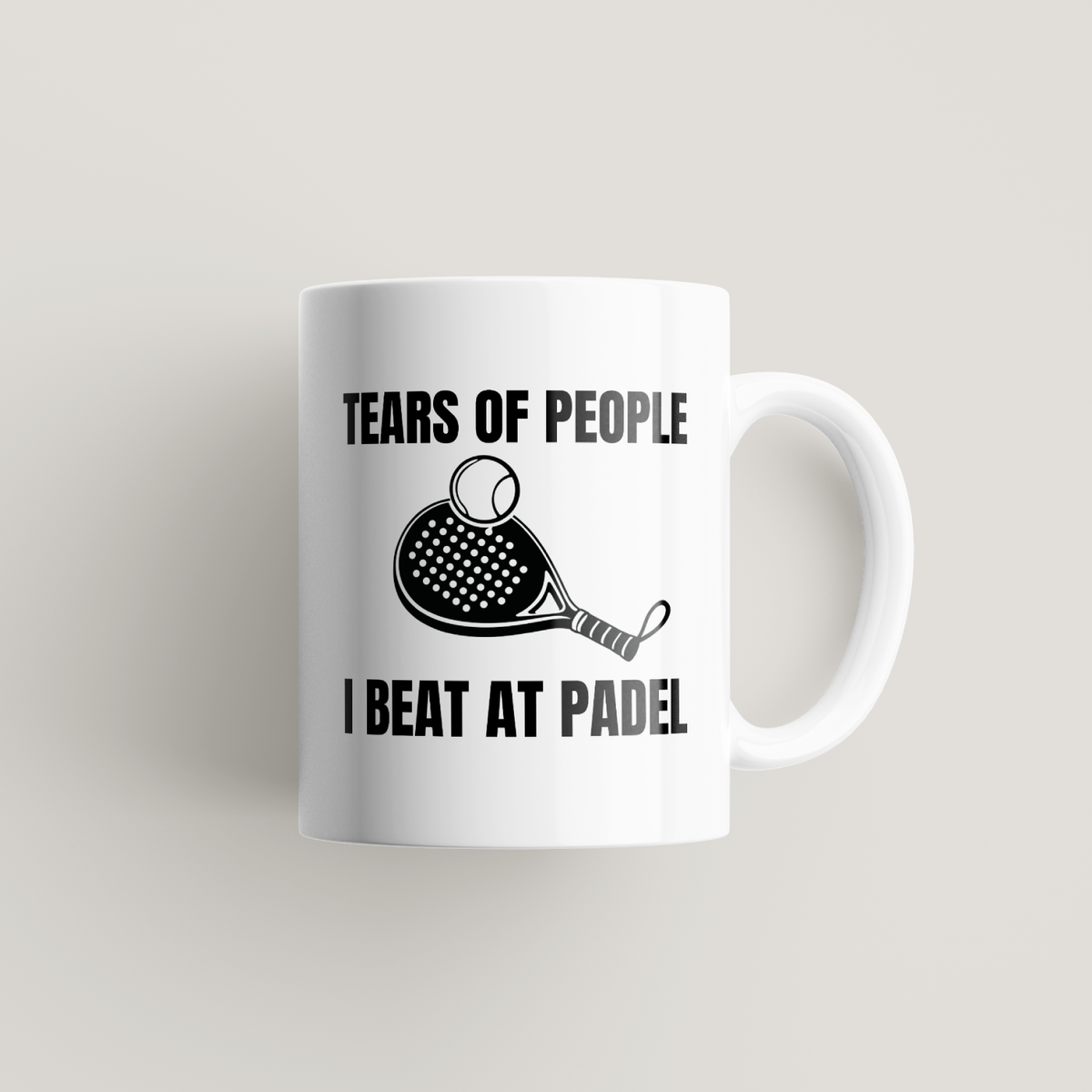 Funny Padel Mug