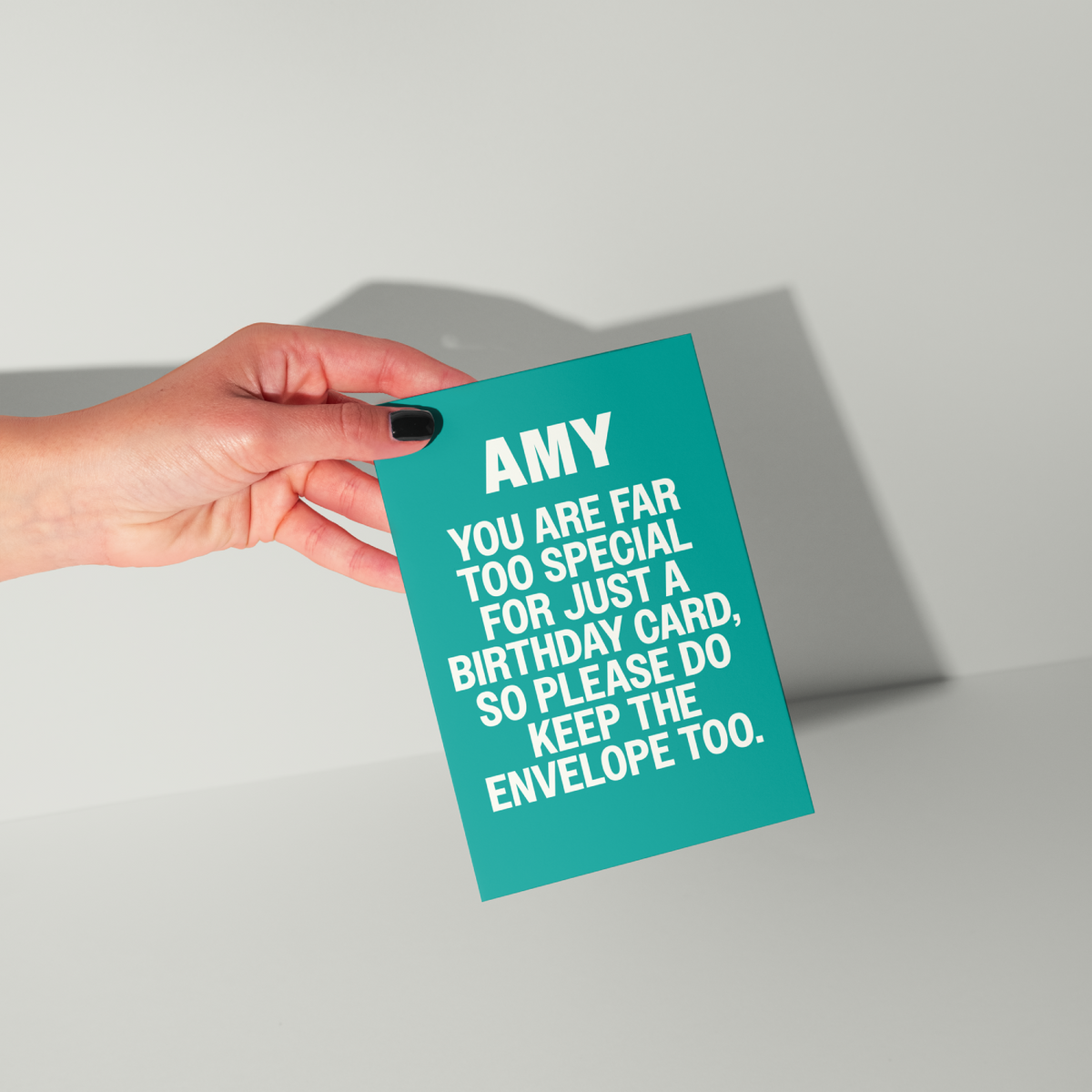 Funny Personalised Birthday Card
