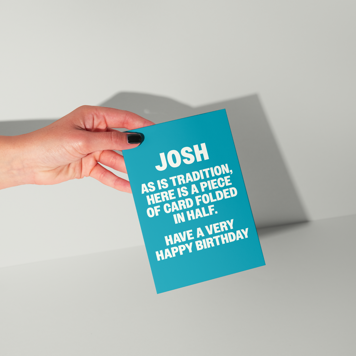 Funny Personalised Birthday Card