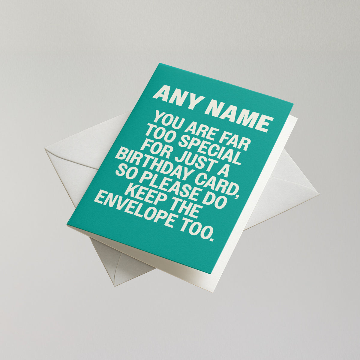Funny Personalised Birthday Card