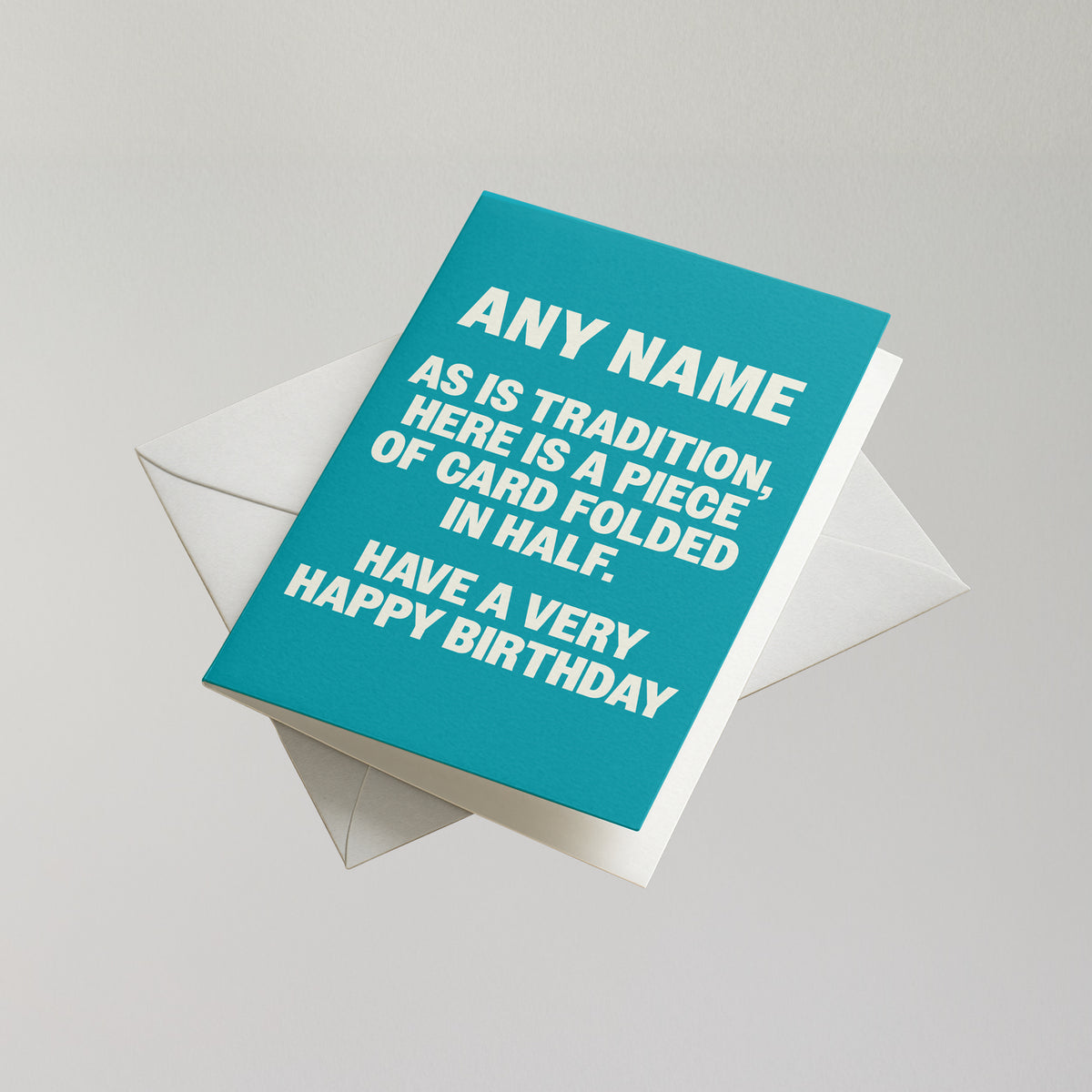 Funny Personalised Birthday Card
