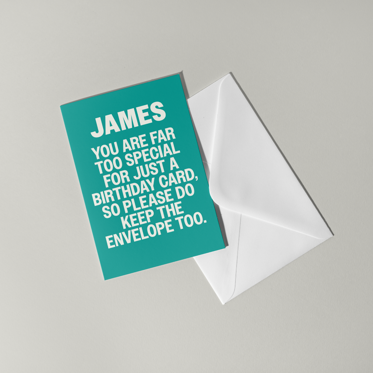 Funny Personalised Birthday Card