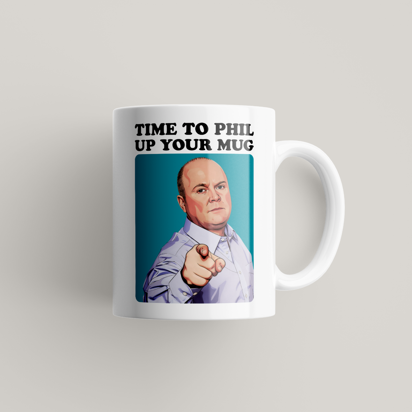 Funny Phil Mitchell Mug