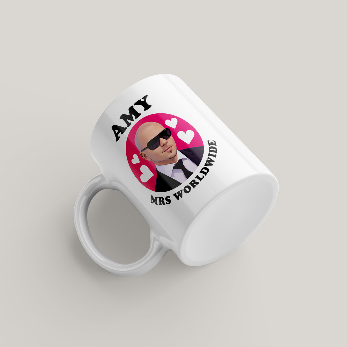 Funny Pitbull Personalised Mug