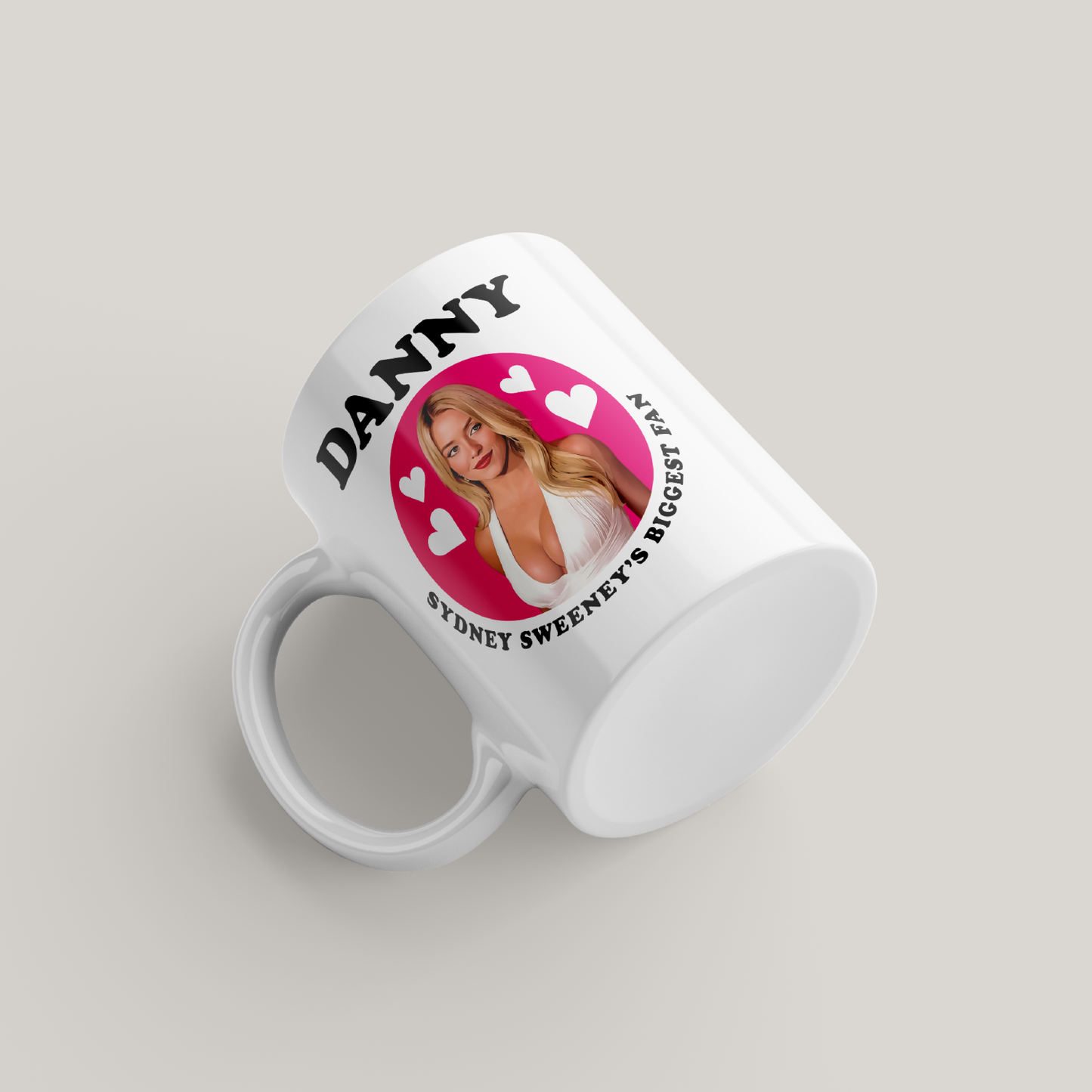 Funny Sydney Sweeney Personalised Mug