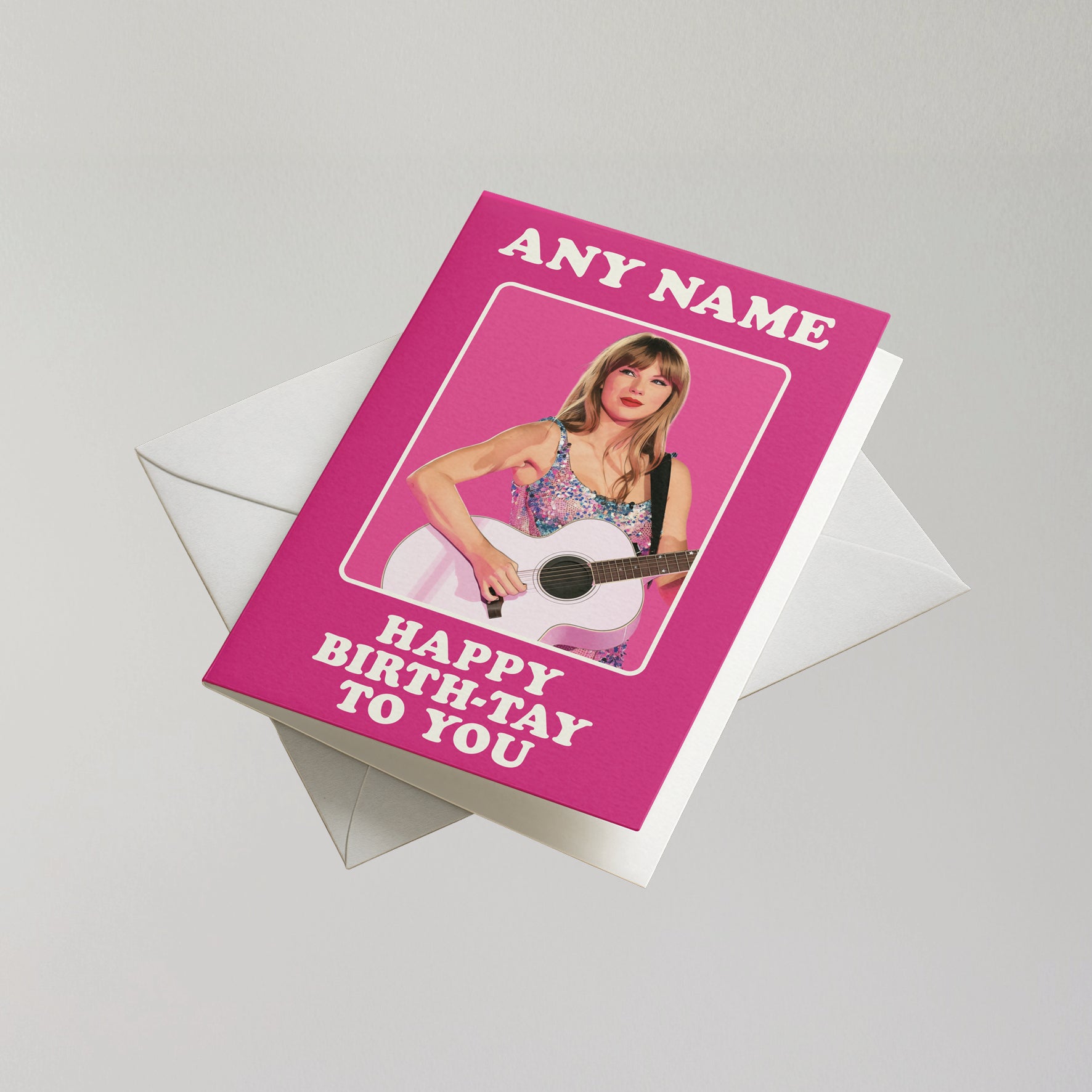 Funny Taylor Swift Personalised Birthday Card