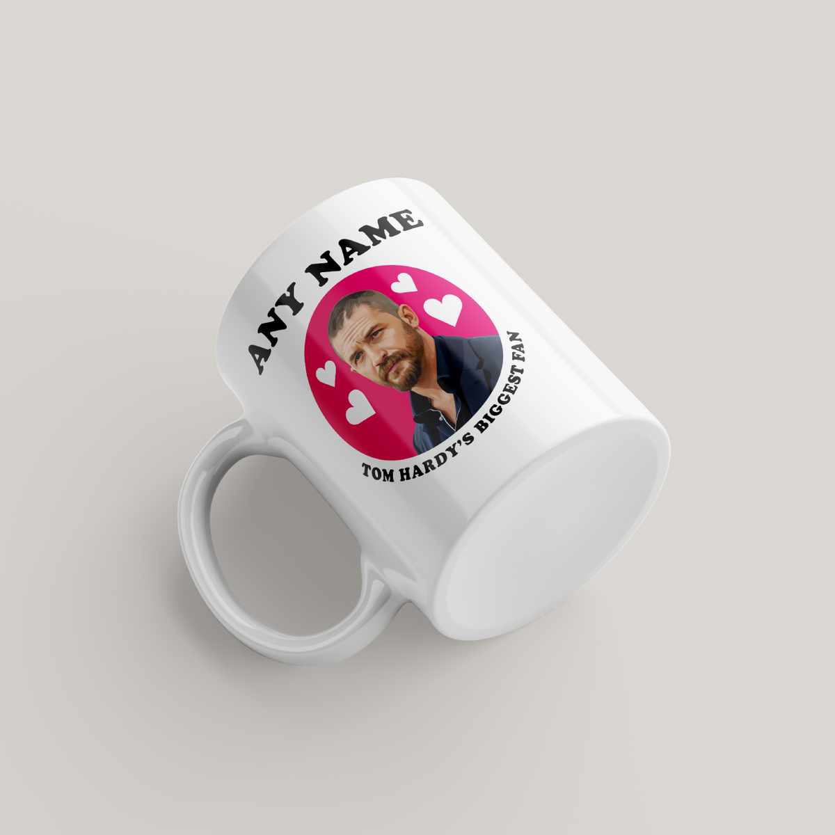 Funny Tom Hardy Personalised Mug