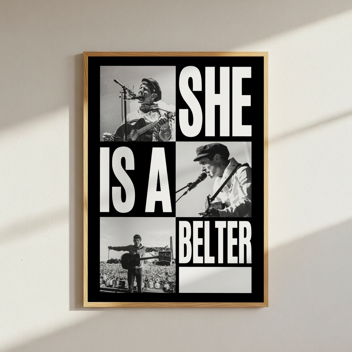 Gerry Cinnamon Belter Poster