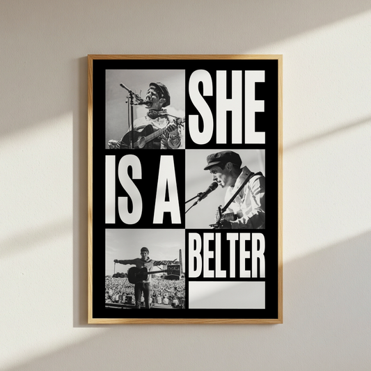 Gerry Cinnamon Belter Poster