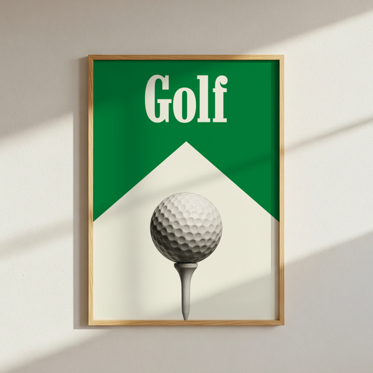 Golf Poster