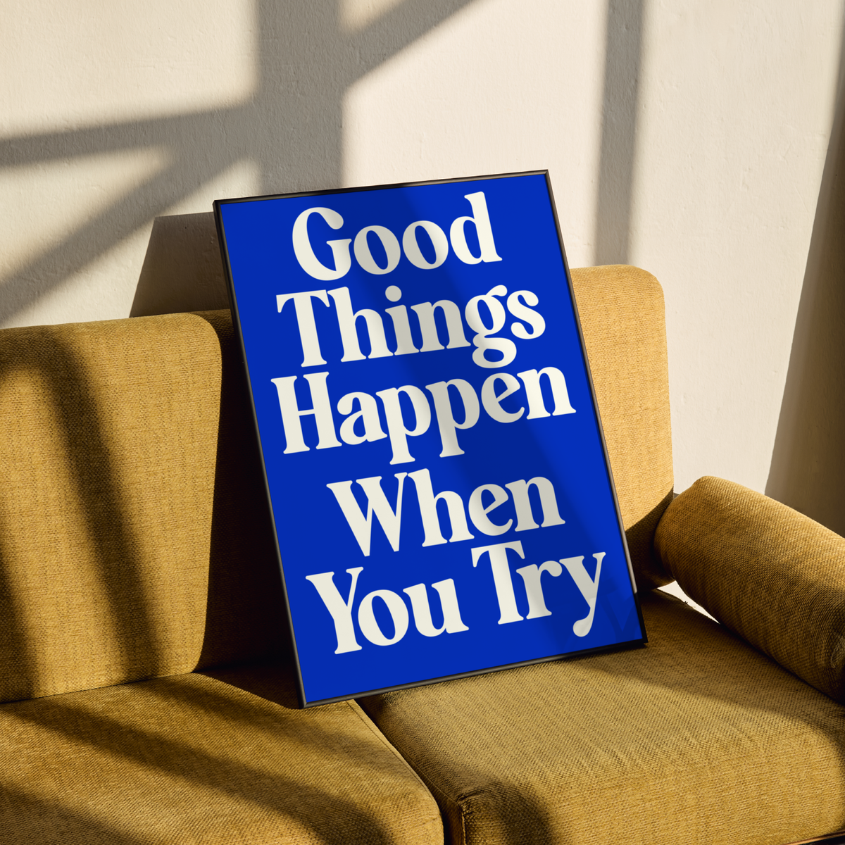 Good Things Happen Quote Poster