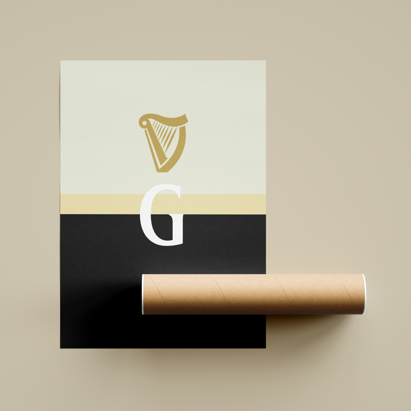 Guinness Split The G Poster