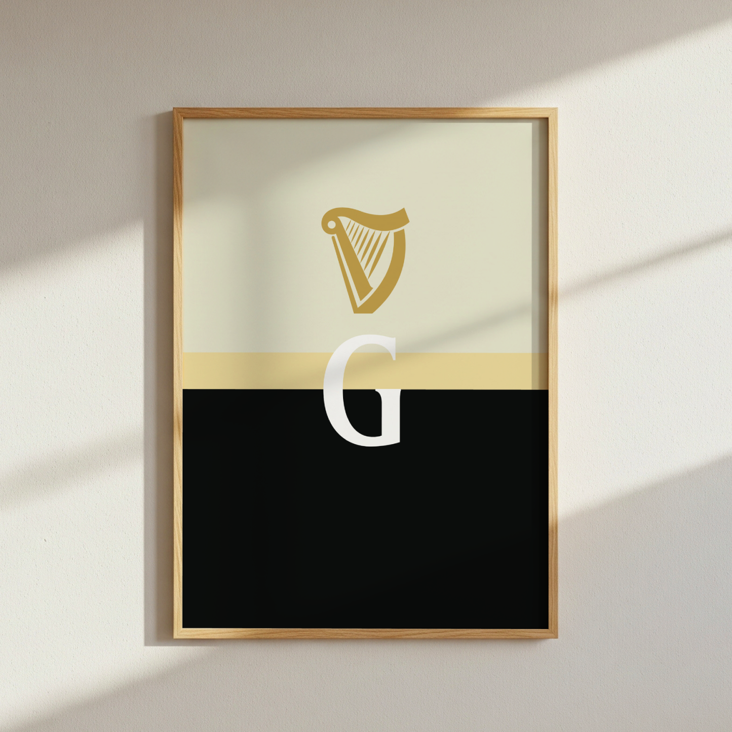 Guinness Split The G Poster
