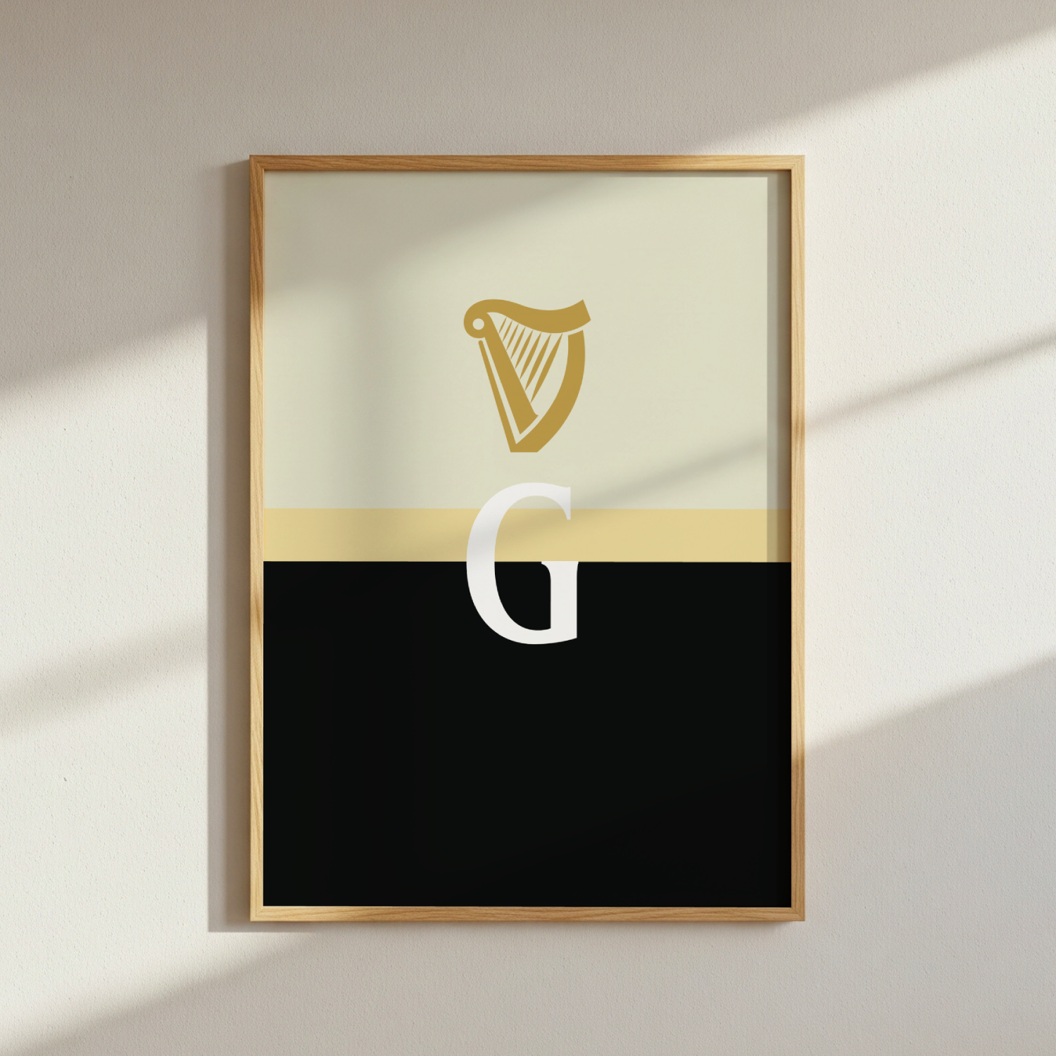 Guinness Split The G Poster