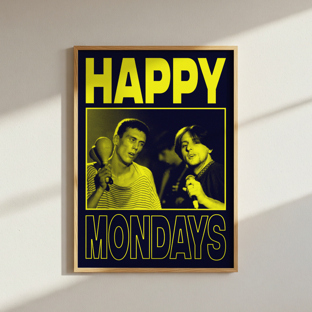 Happy Mondays Band Poster