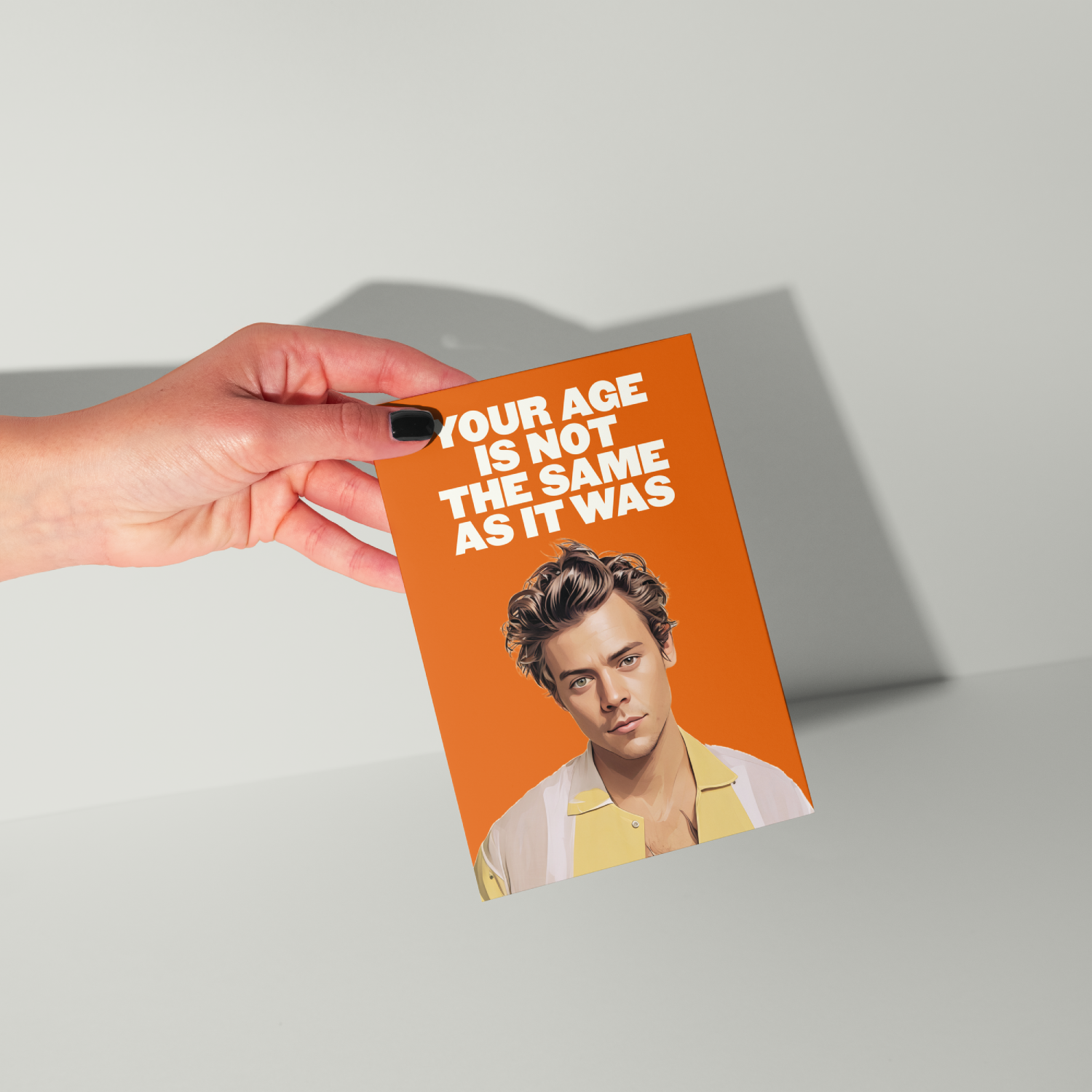 Funny Harry Styles Birthday Card