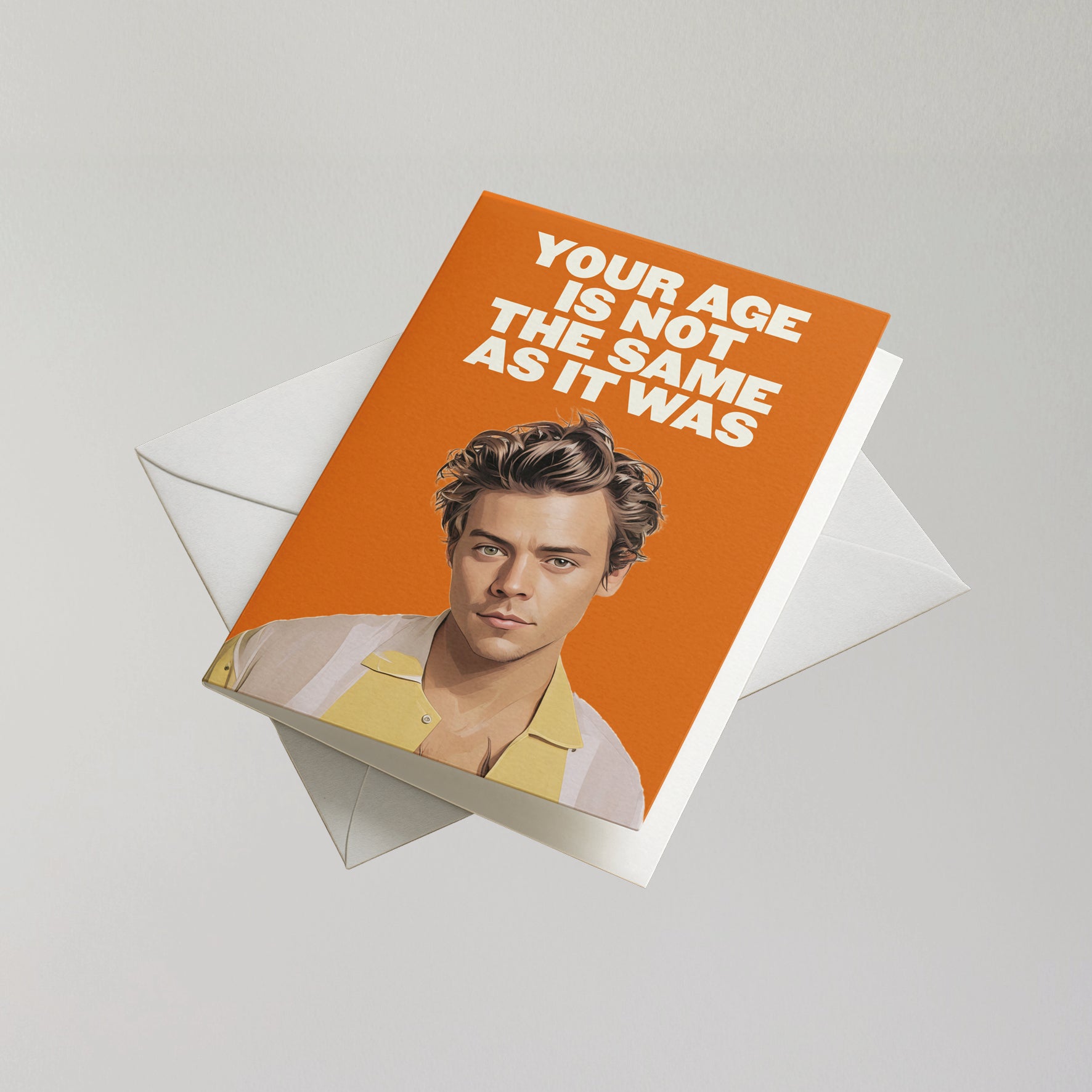 Funny Harry Styles Birthday Card