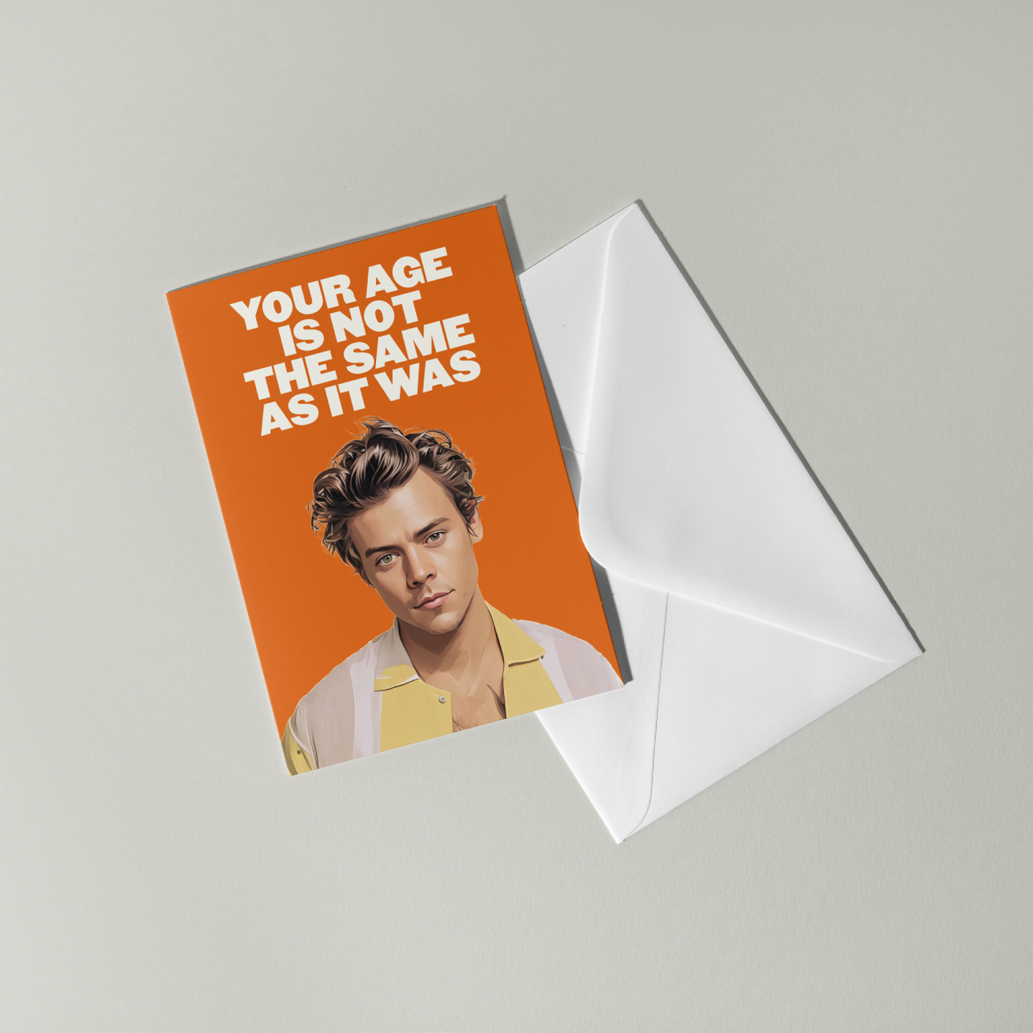 Funny Harry Styles Birthday Card