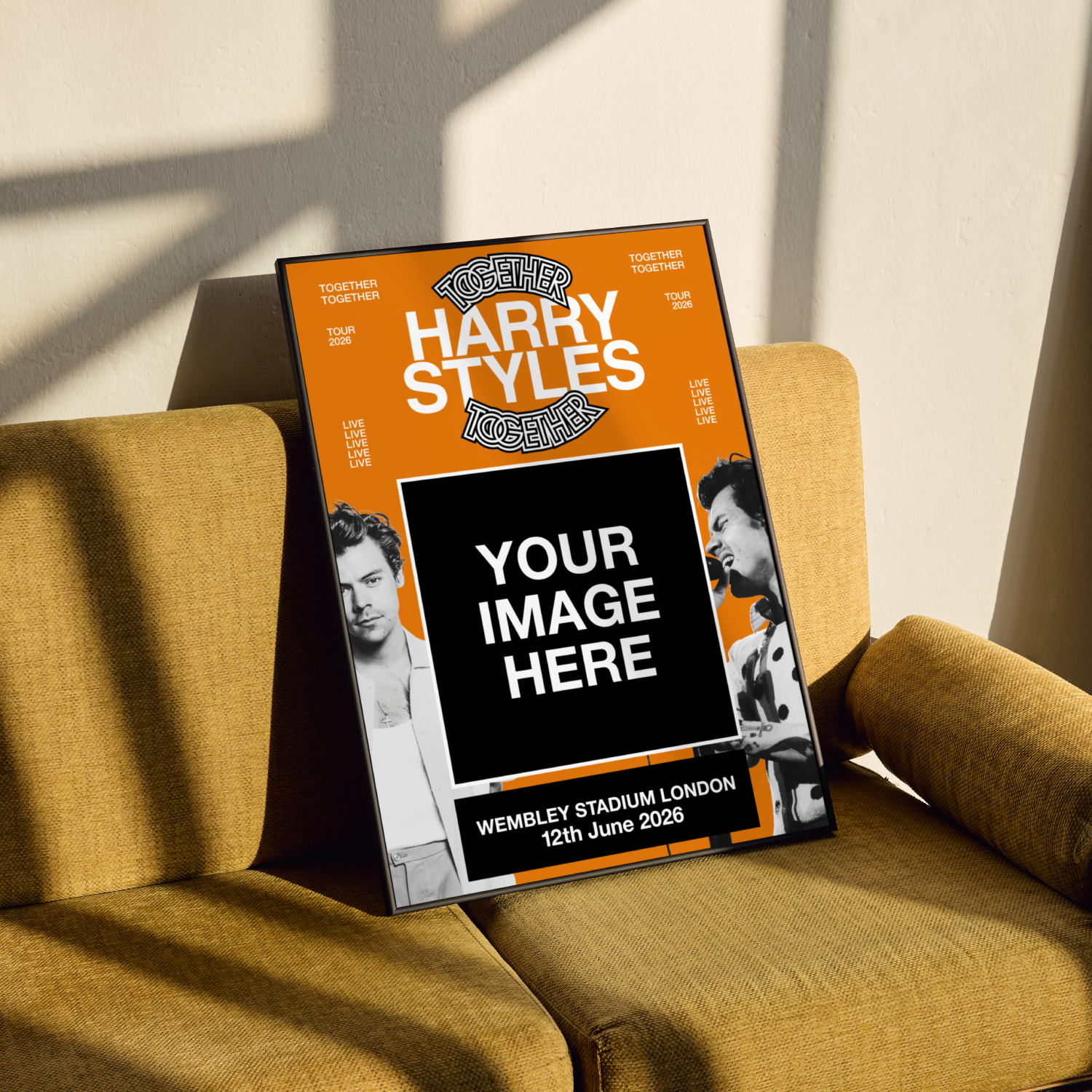 Harry Styles Together Together Personalised Tour Poster