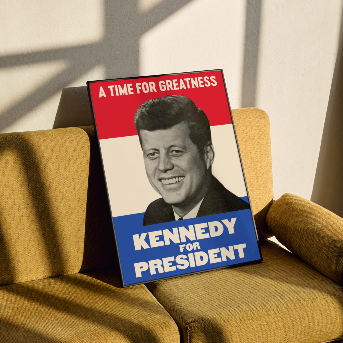 John F. Kennedy Presidential Campaign Poster