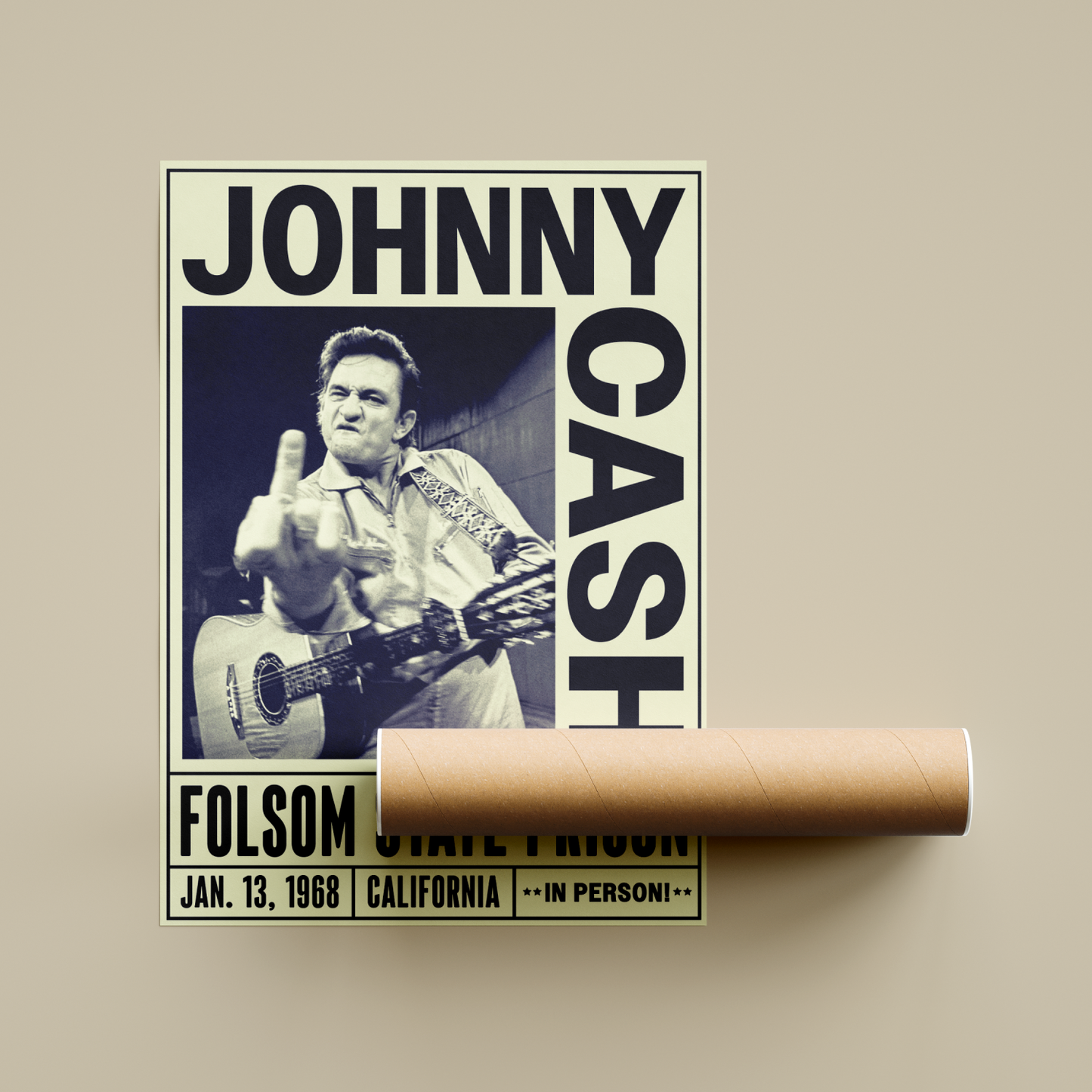 Johnny Cash Poster