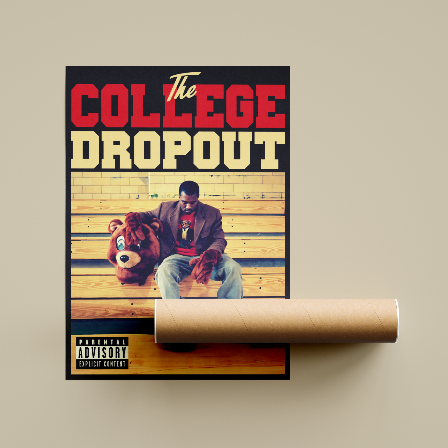 Kanye West The College Dropout Poster