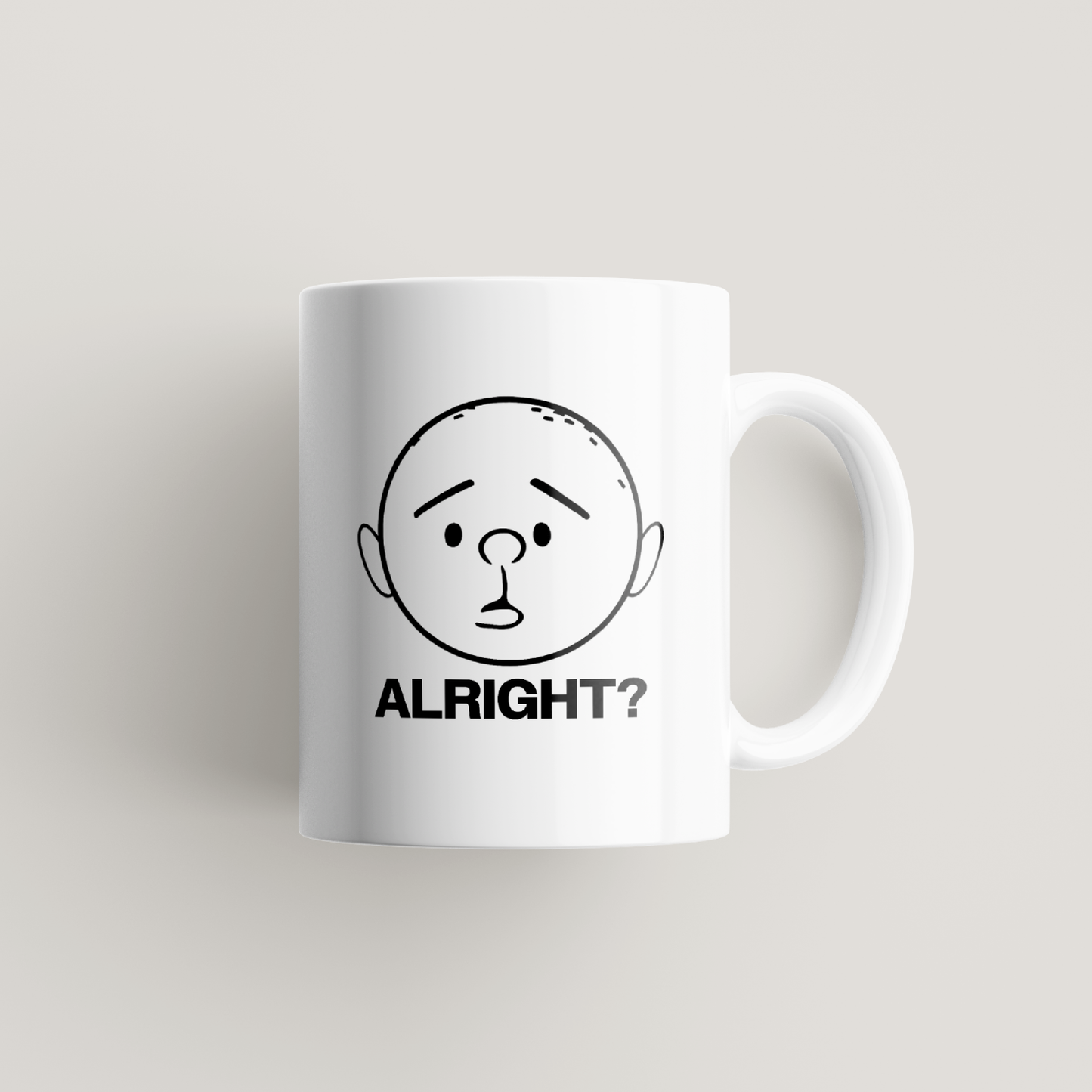 Funny Karl Pilkington Mug