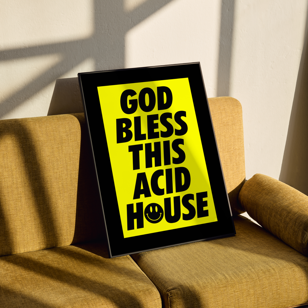 Kasabian God Bless This Acid House Poster