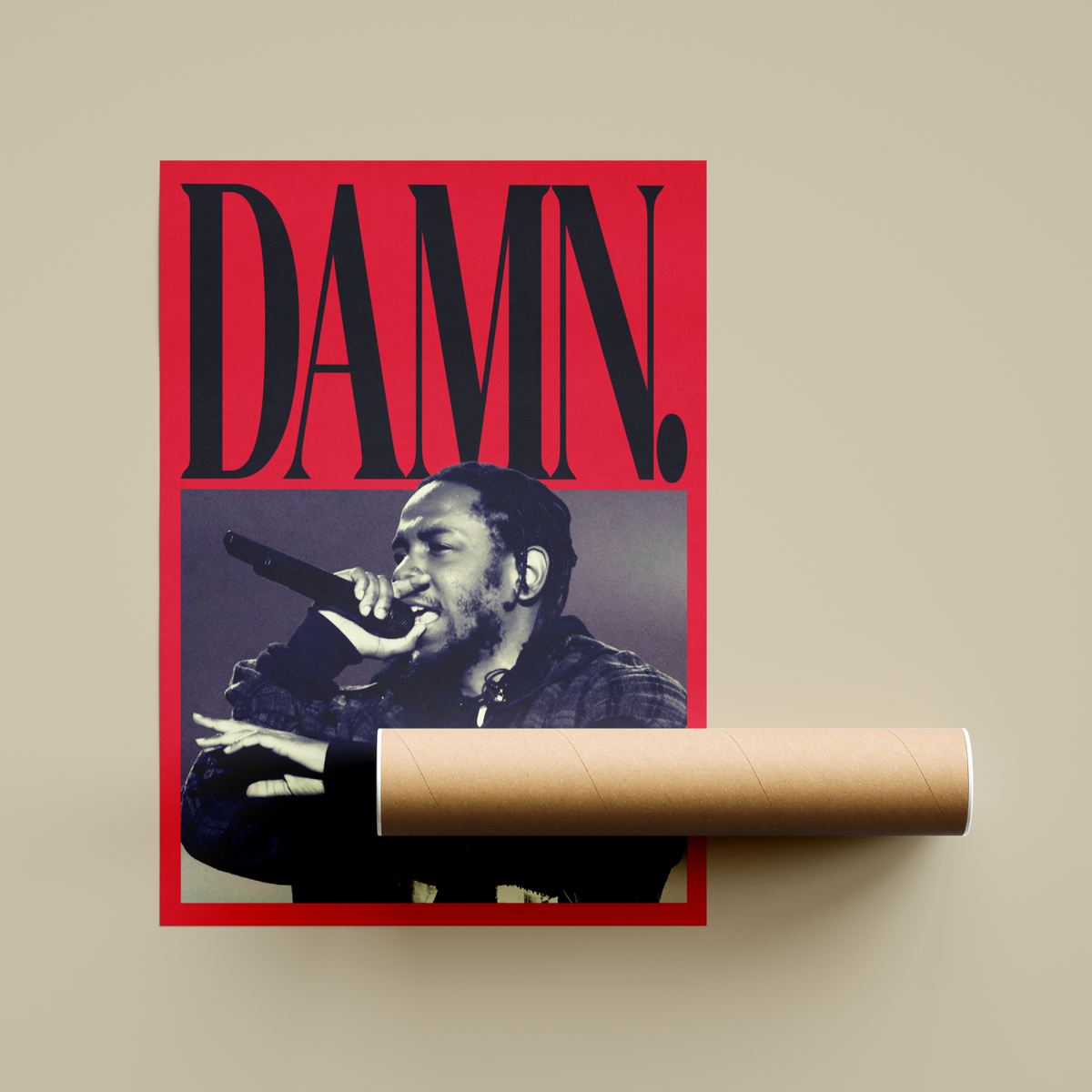 Kendrick Lamar Damn Poster