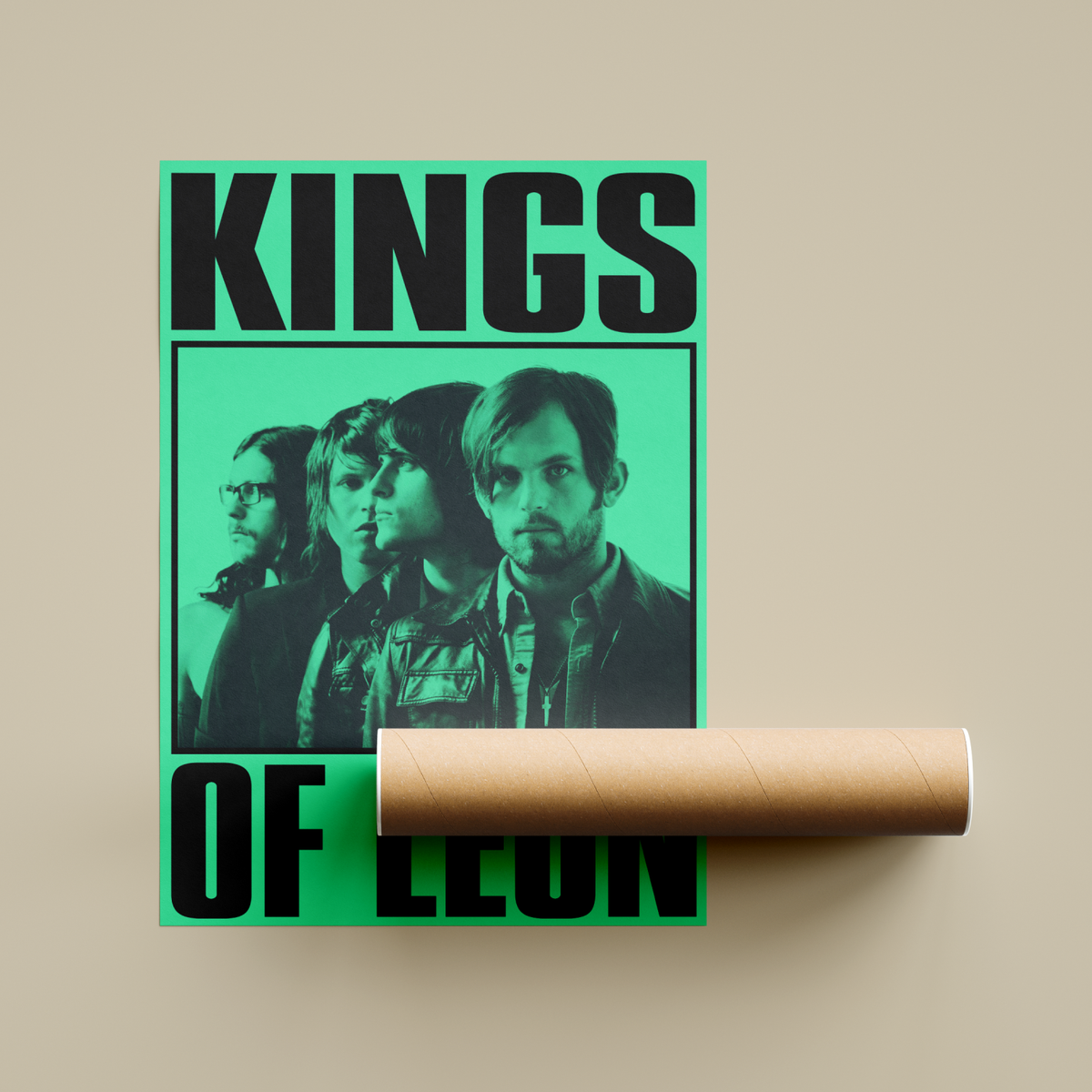 Kings Of Leon Band Poster