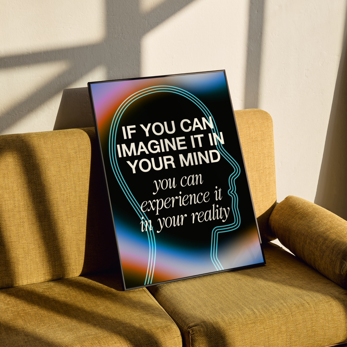 Law Of Attraction Quote Poster