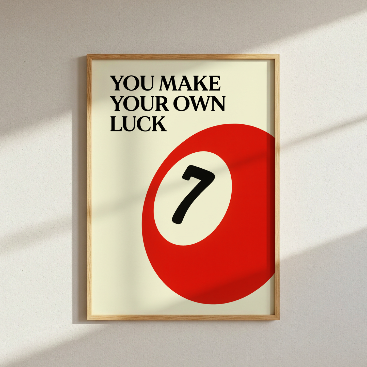 Luck Poster
