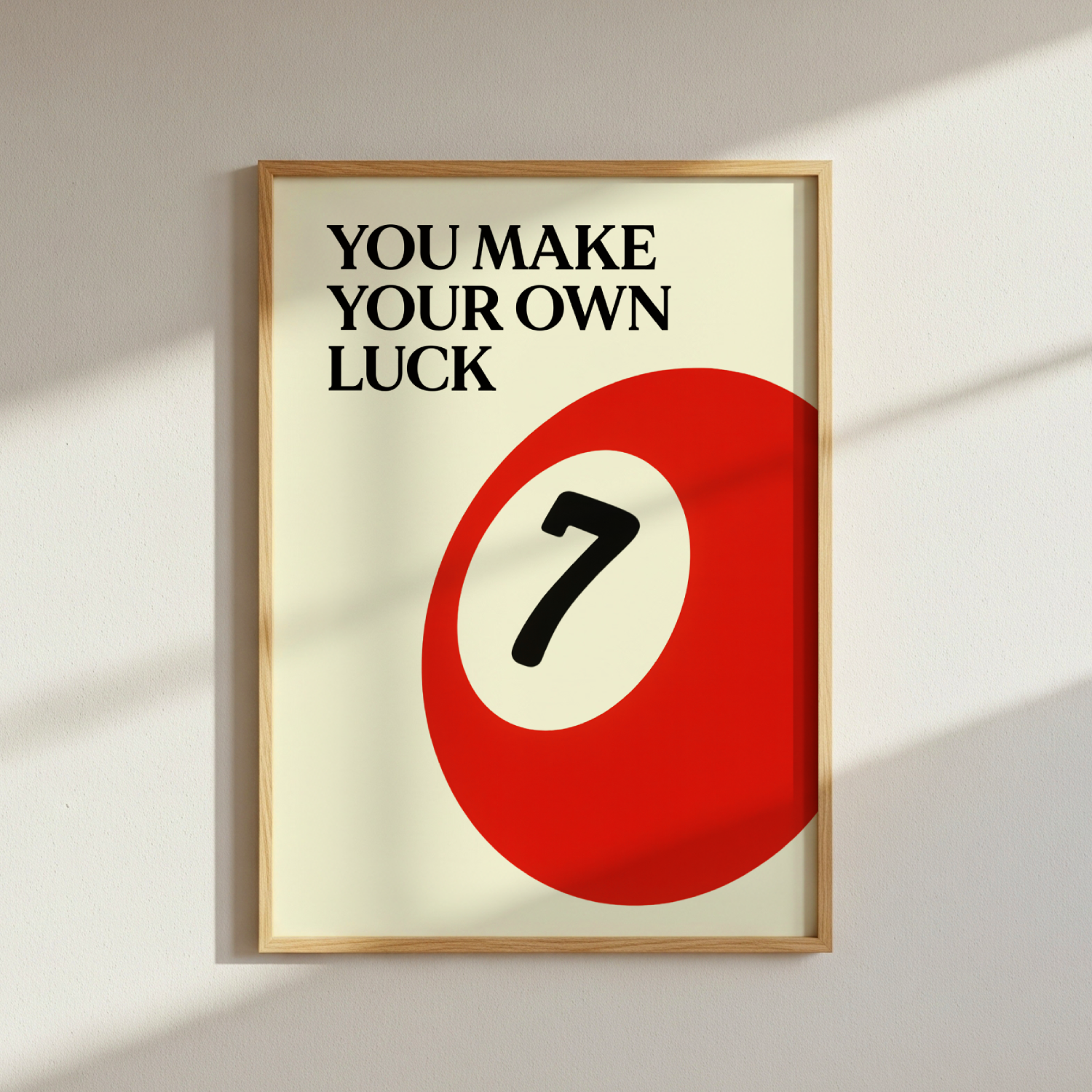 Luck Poster