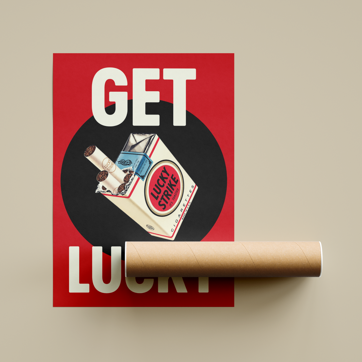 Lucky Strike Poster