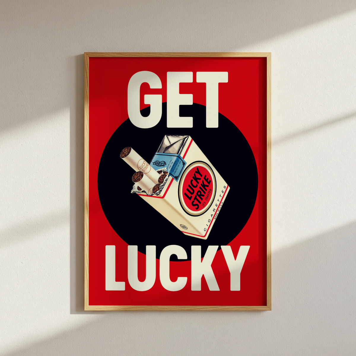 Lucky Strike Poster