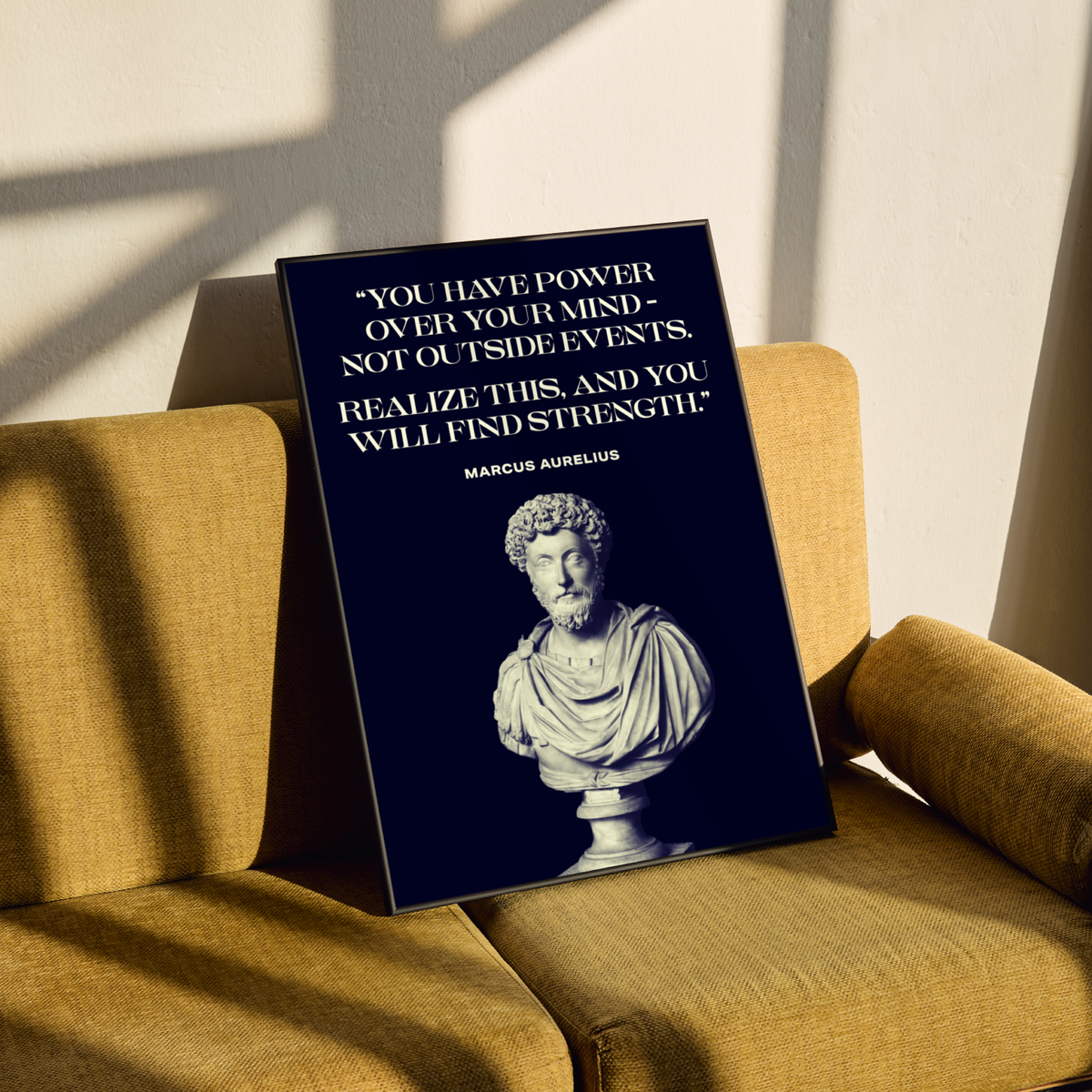 Marcus Aurelius Quote Poster