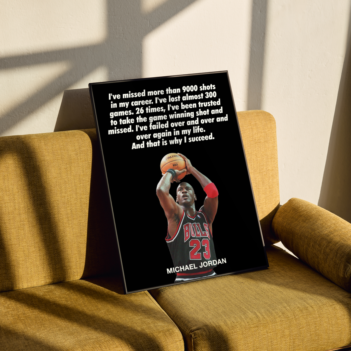 Michael Jordan Quote Poster
