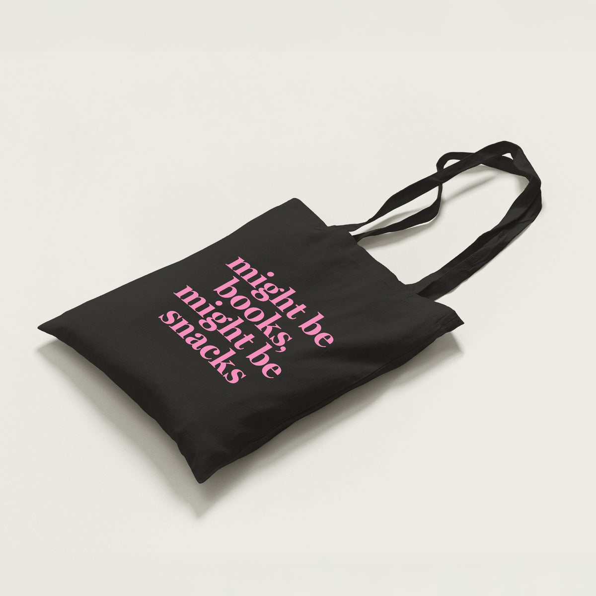 Might Be Books Might Be Snacks Tote Bag