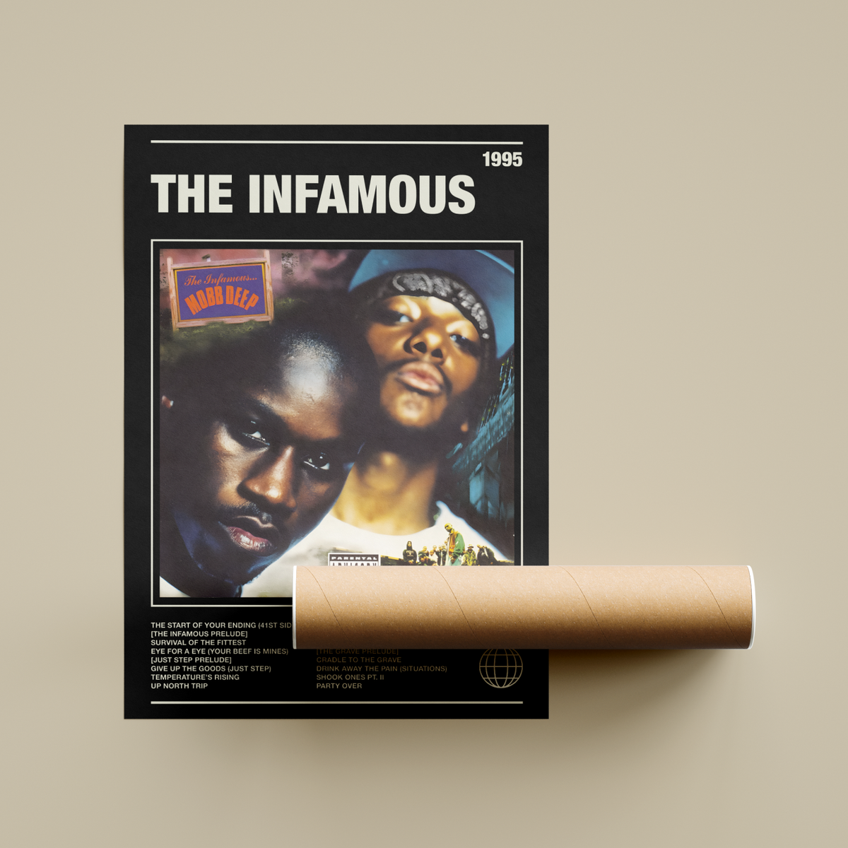 Mobb Deep The Infamous Album Poster