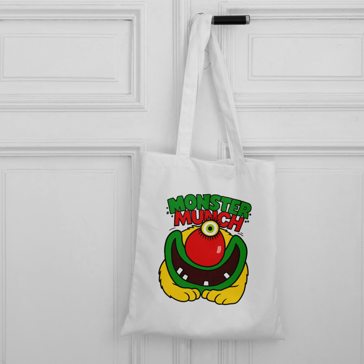Retro Monster Munch Tote Bag