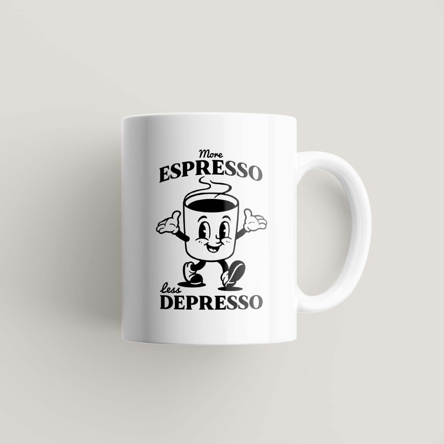 More Espresso Less Depresso Mug