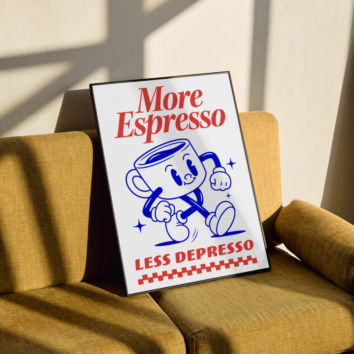 More Espresso Less Depresso Poster