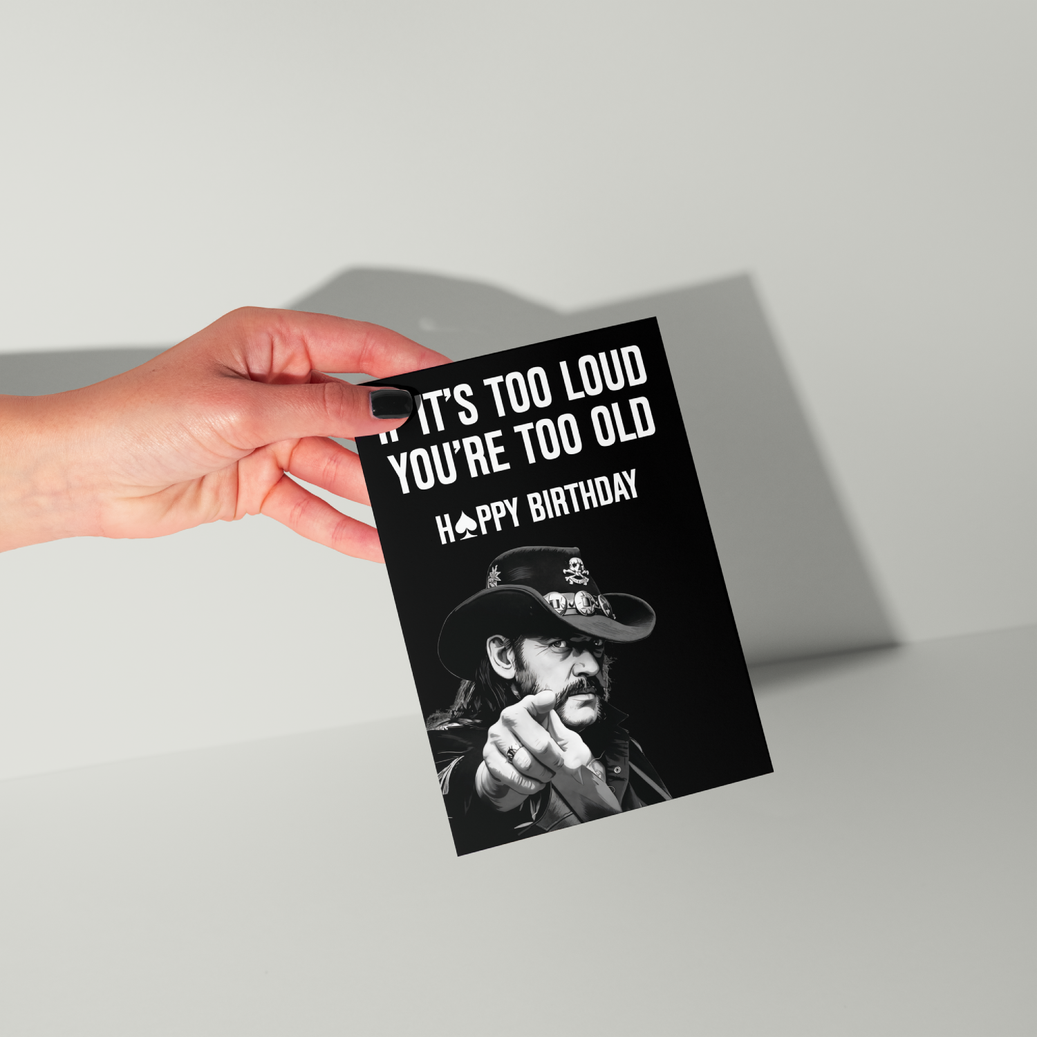 Funny Motorhead Birthday Card