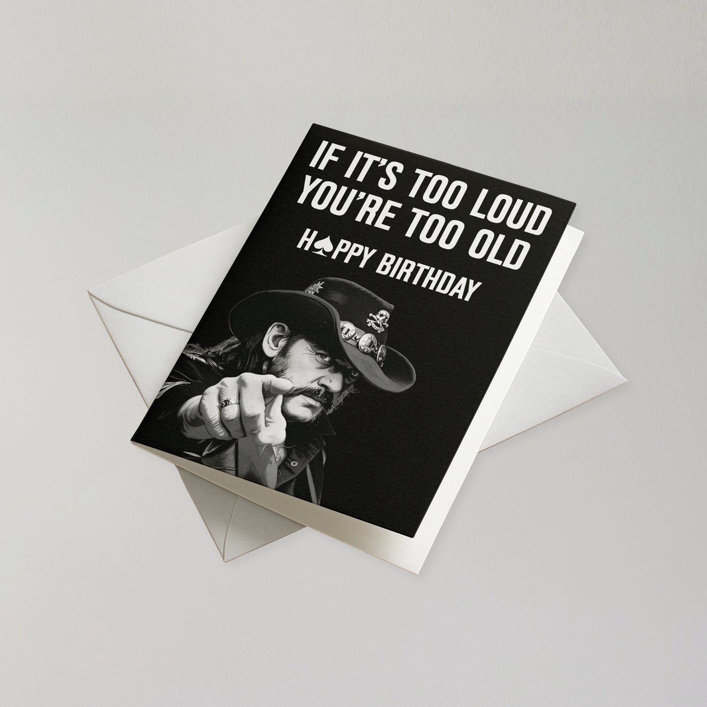 Funny Motorhead Birthday Card