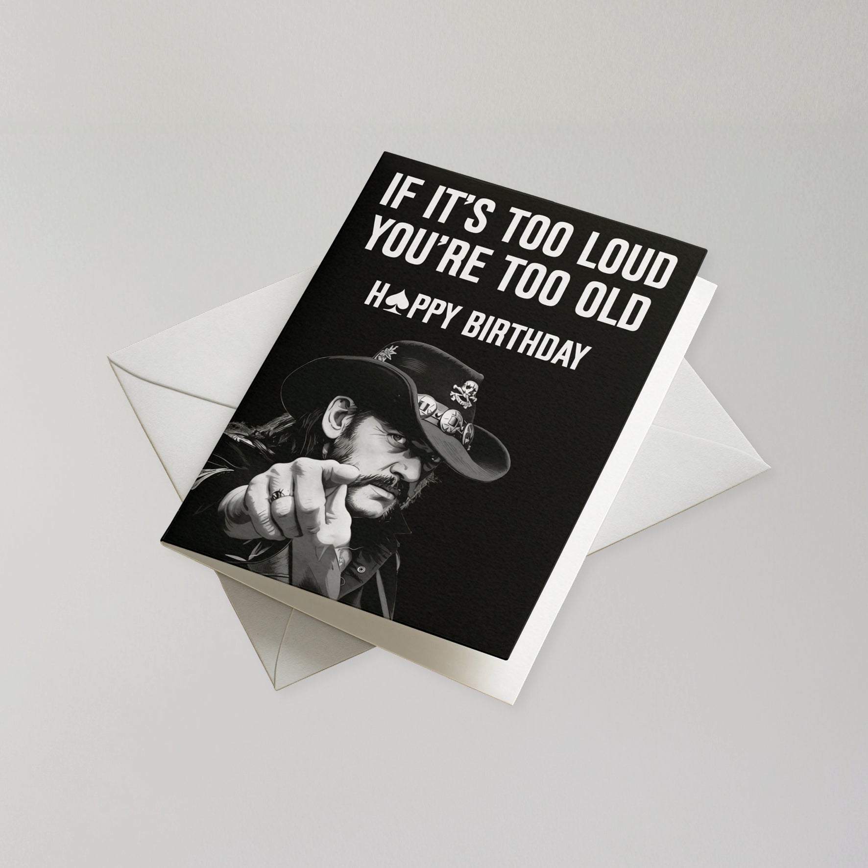 Funny Motorhead Birthday Card
