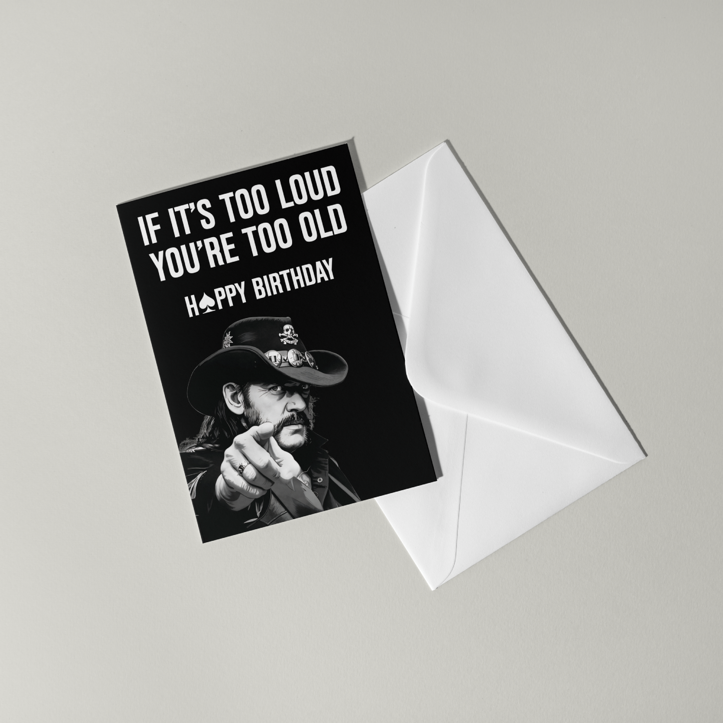 Funny Motorhead Birthday Card